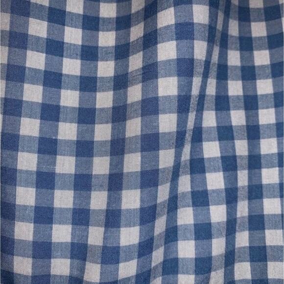 BeachLunchLounge Gingham Off The Shoulder Bell Sleeves Top Women's Size Small Sp - Picture 5 of 10